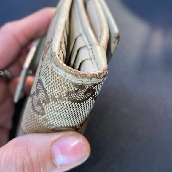 Gucci Gg Pattern Jacquard Wallet beige - Picture 10 of 11